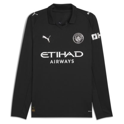 Manchester City Away Long Sleeve RODRIGO 16 Jersey 25-26 - Image 2