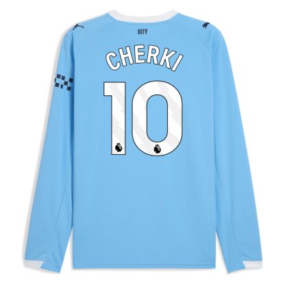 Manchester City Home Long Sleeve CHERKI 10 Jersey 25-26