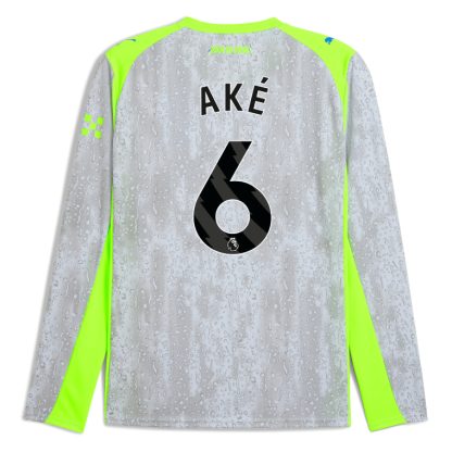 Manchester City Third Long Sleeve AKÉ 6 Jersey 25-26