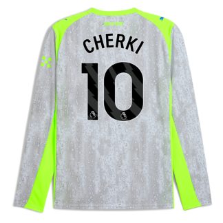 Manchester City Third Long Sleeve CHERKI 10 Jersey 25-26