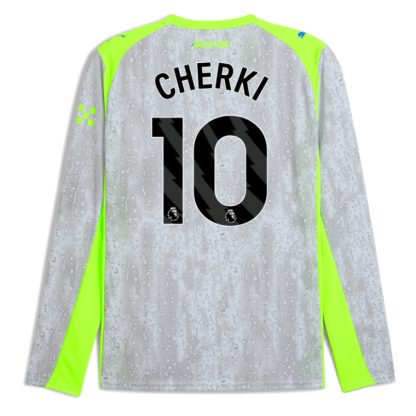 Manchester City Third Long Sleeve CHERKI 10 Jersey 25-26