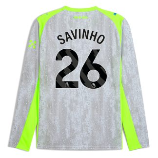 Manchester City Third Long Sleeve SAVINHO 26 Jersey 25-26
