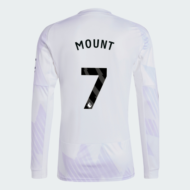 Manchester United Away Long Sleeve MOUNT 7 Jersey 25-26