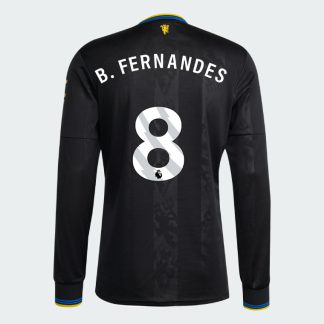 Manchester United Third Long Sleeve B. FERNANDES 8 Jersey 25-26