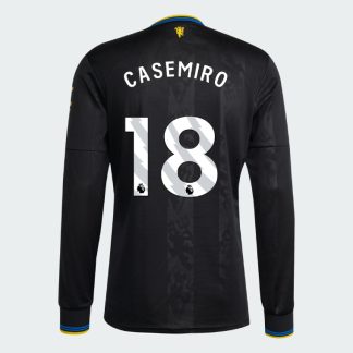 Manchester United Third Long Sleeve CASEMIRO 18 Jersey 25-26