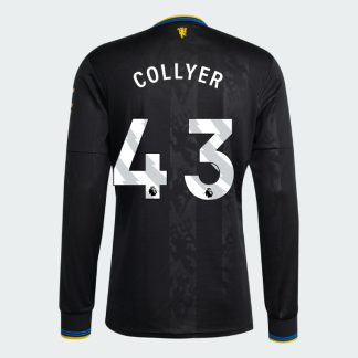 Manchester United Third Long Sleeve COLLYER 43 Jersey 25-26
