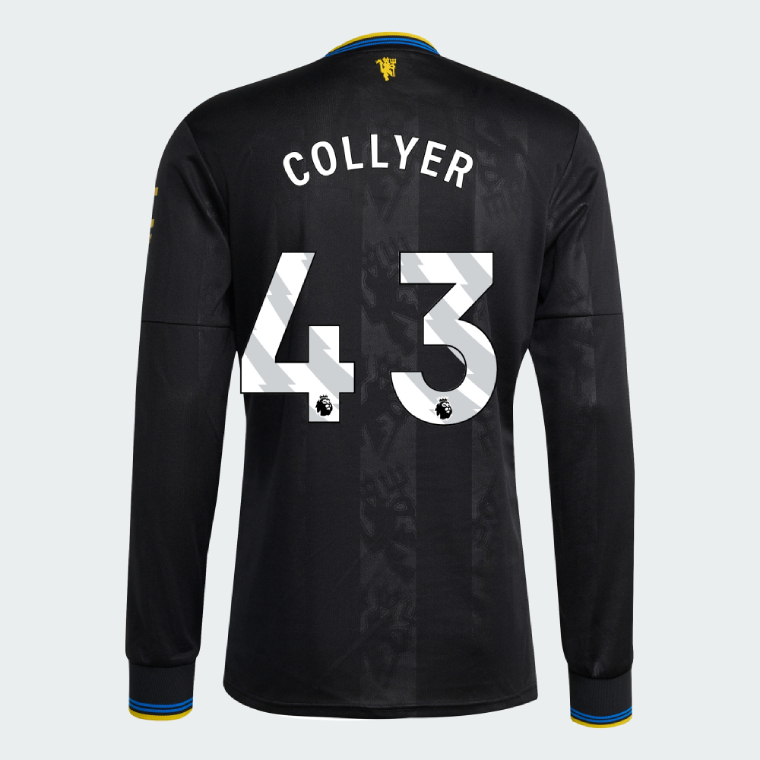 Manchester United Third Long Sleeve COLLYER 43 Jersey 25-26