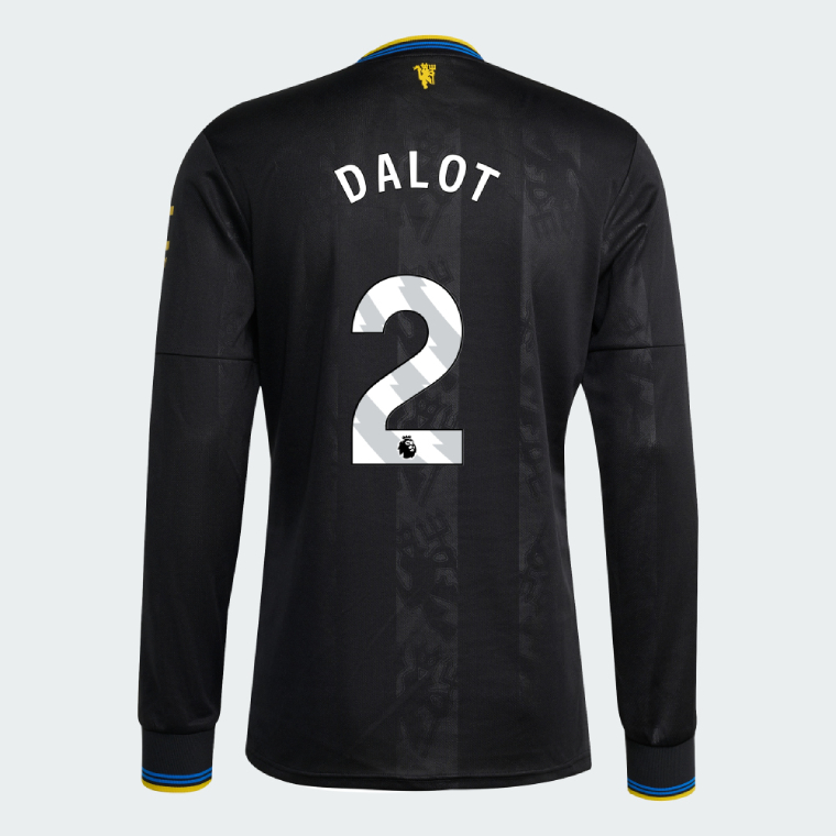 Manchester United Third Long Sleeve DALOT 2 Jersey 25-26