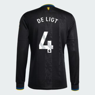 Manchester United Third Long Sleeve DE LIGT 4 Jersey 25-26