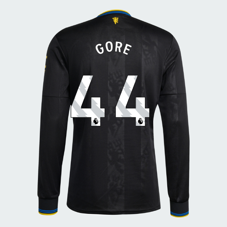 Manchester United Third Long Sleeve GORE 44 Jersey 25-26