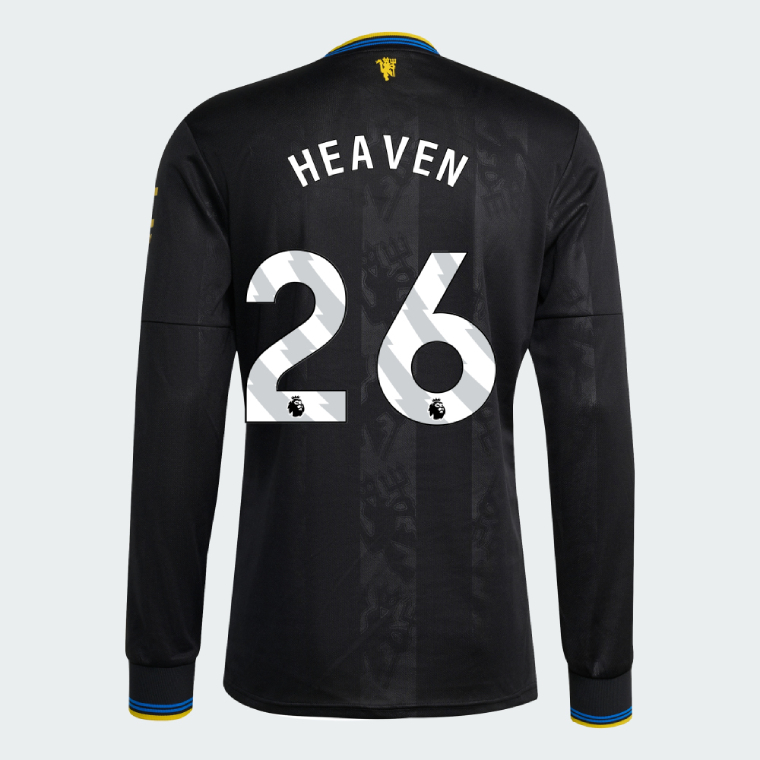Manchester United Third Long Sleeve HEAVEN 26 Jersey 25-26
