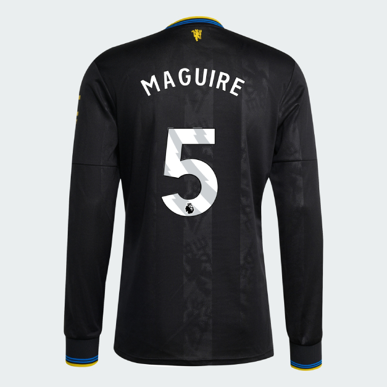 Manchester United Third Long Sleeve MAGUIRE 5 Jersey 25-26