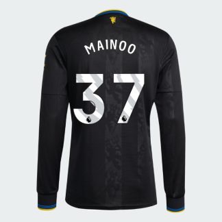 Manchester United Third Long Sleeve MAINOO 37 Jersey 25-26