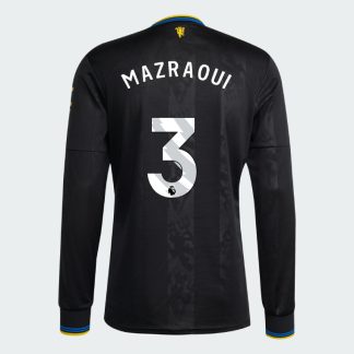 Manchester United Third Long Sleeve MAZRAOUI 3 Jersey 25-26