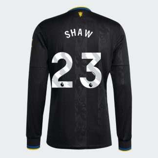 Manchester United Third Long Sleeve SHAW 23 Jersey 25-26