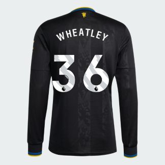 Manchester United Third Long Sleeve WHEATLEY 36 Jersey 25-26