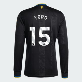 Manchester United Third Long Sleeve YORO 15 Jersey 25-26