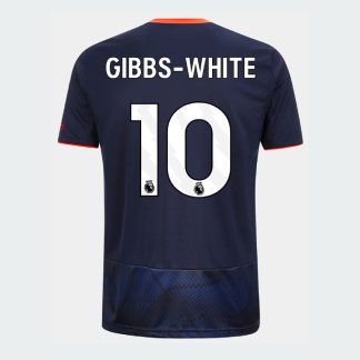 Nottingham Forest Third GIBBS-WHITE 10 Third Jersey 25-26