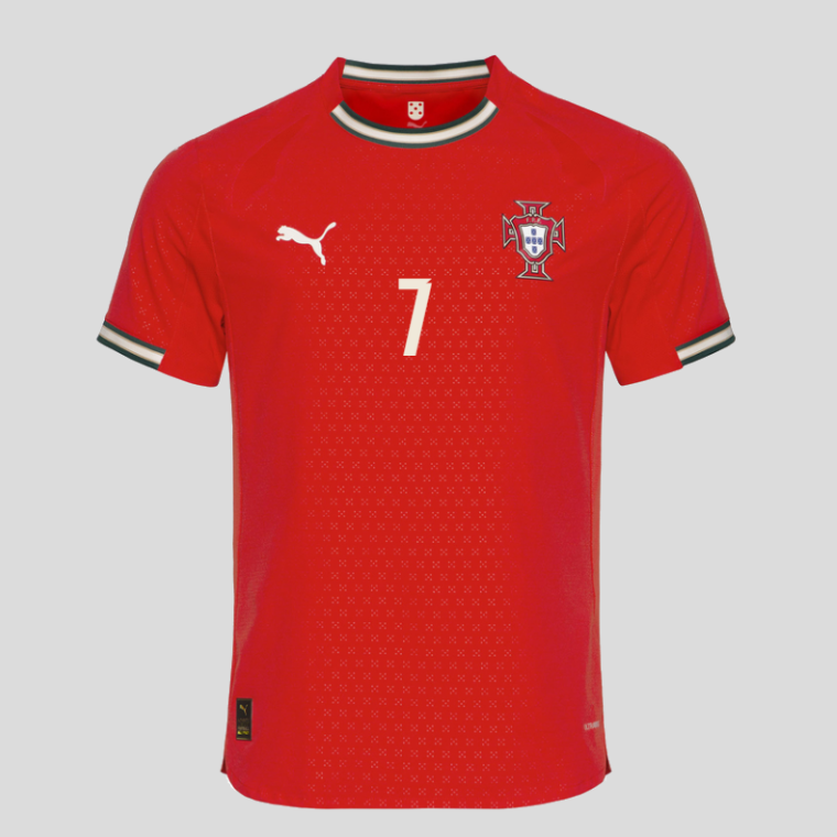 Portugal RONALDO 7 Home Jersey 25-26 (Player Version)