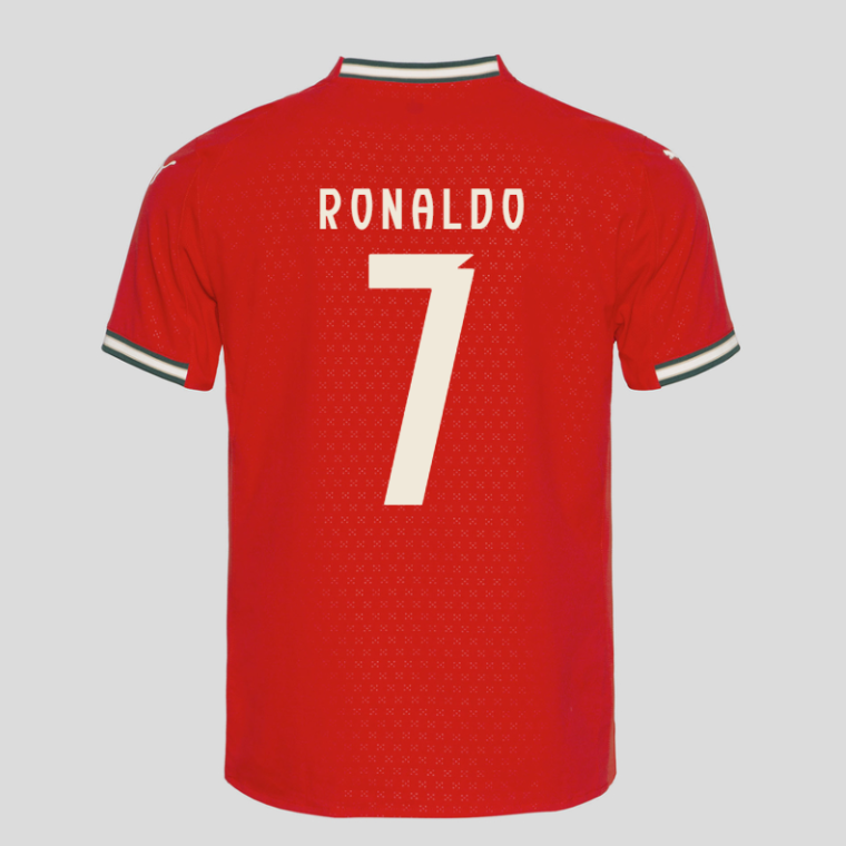 Portugal RONALDO 7 Home Jersey 25-26 (Player Version)