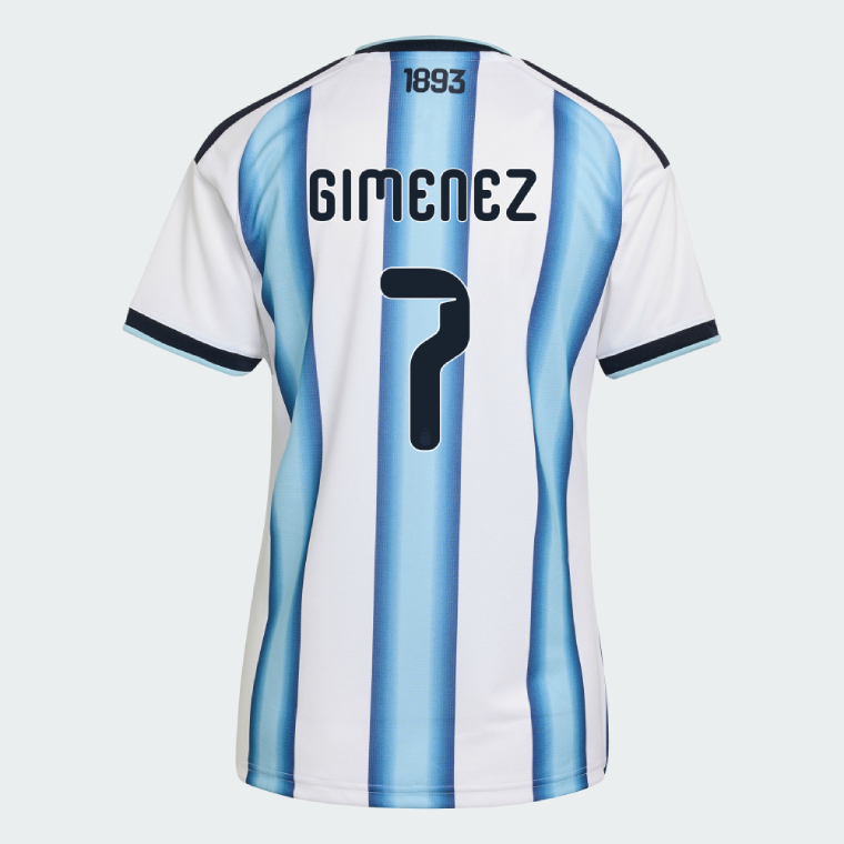 2026 Argentina Home GIMENEZ 7 Jersey (Fan Version)