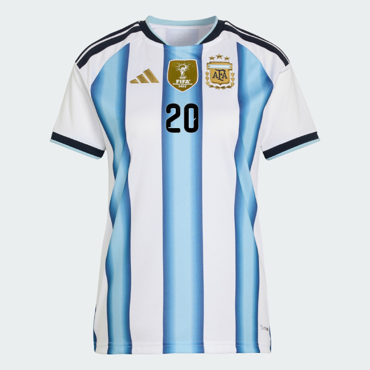 2026 Argentina Home MAC ALLISTER 20 Jersey (Fan Version) - Image 2