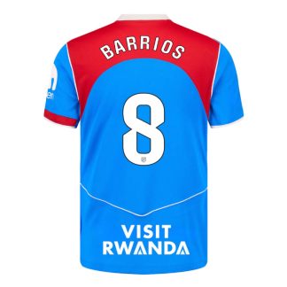 Atletico Madrid Third BARRIOS 8 Jersey 2025-26