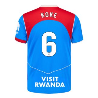 Atletico Madrid Third KOKE 6 Jersey 2025-26