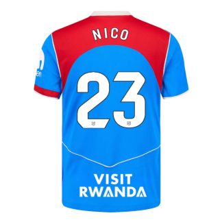 Atletico Madrid Third NICO 23 Jersey 2025-26