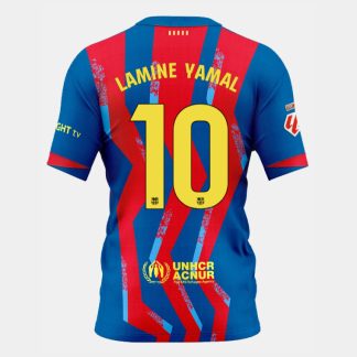 Barcelona El Clásico LAMINE YAMAL 10 Fourth Kit 25-26