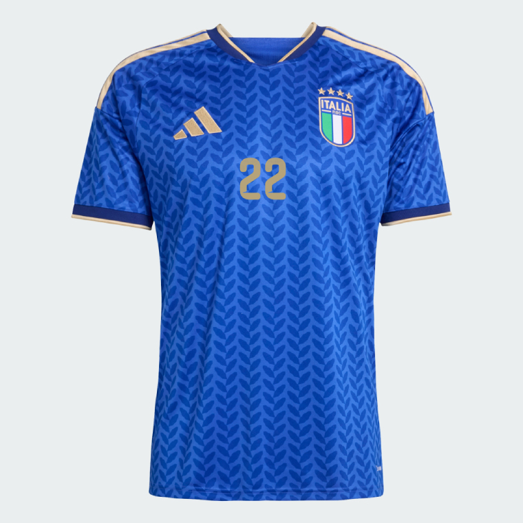 Italy Home DI LORENZO 22 Jersey 2026 - Image 2
