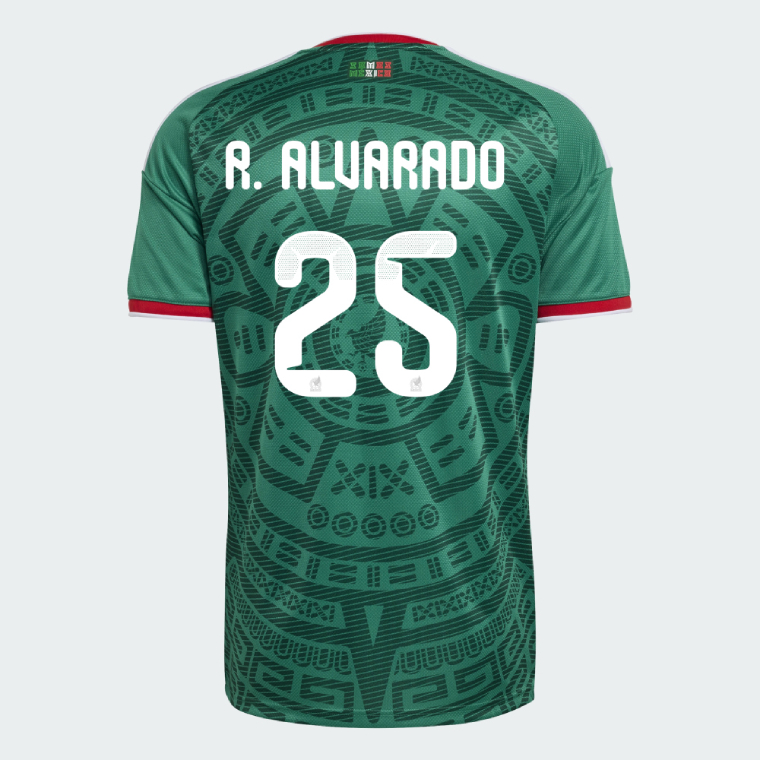 Mexico Home R. ALVARADO 25 Jersey 2026
