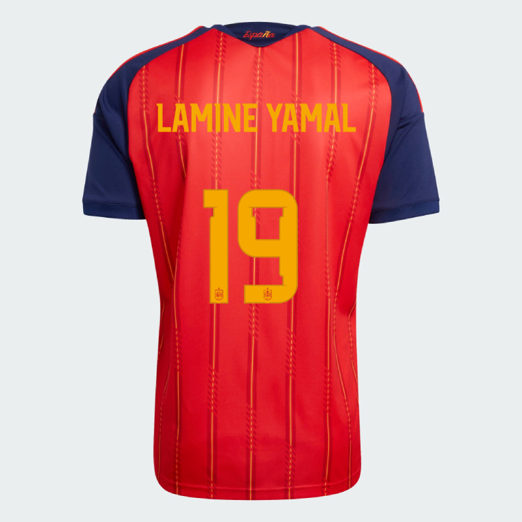 Spain Home LAMINE YAMAL 19 Jersey 2026
