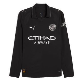 Manchester City Away Long Sleeve Jersey 25-26 (Player Version)
