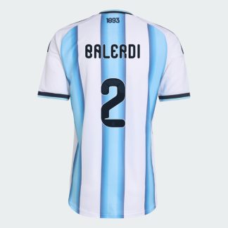Argentina Home BALERDI 2 World Cup Jersey 2026 (Player Version)