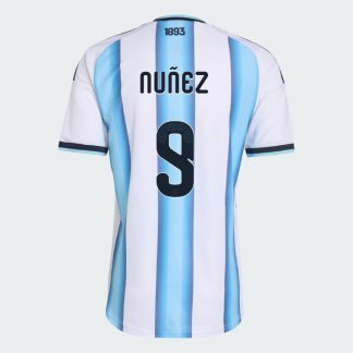 Argentina Home NUÑEZ 9 World Cup Jersey 2026 (Player Version)