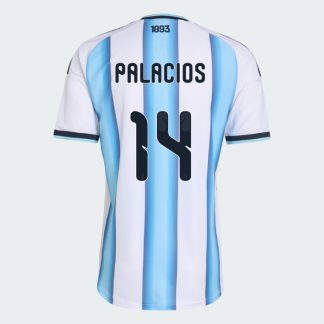 Argentina Home PALACIOS 14 World Cup Jersey 2026 (Player Version)