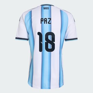 Argentina Home PAZ 18 World Cup Jersey 2026 (Player Version)
