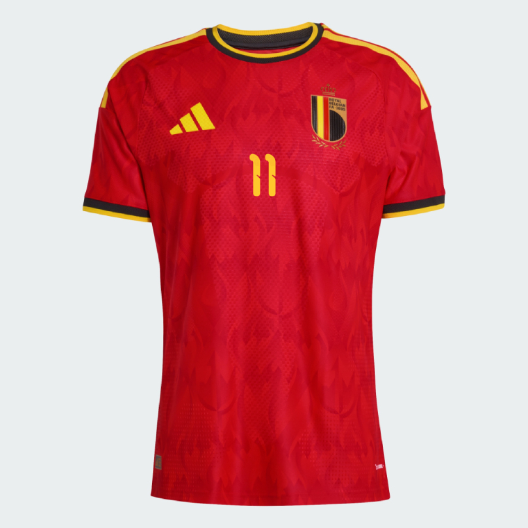 Belgium Home DOKU 11 World Cup Jersey 2026 (Player Version)