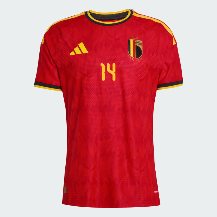 Belgium Home LUKÉBAKIO 14 World Cup Jersey 2026 (Player Version)