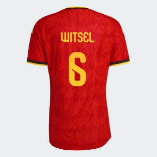 Belgium Home WITSEL 6 World Cup Jersey 2026 (Player Version)
