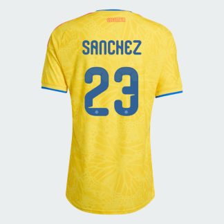 Colombia Home SANCHEZ 23 World Cup Jersey 2026 (Player Version)