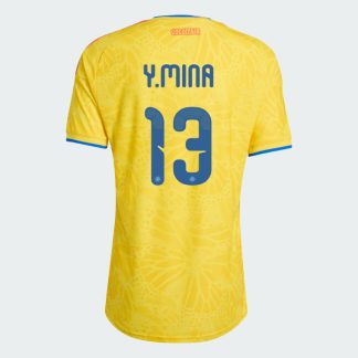 Colombia Home Y.MINA 13 World Cup Jersey 2026 (Player Version)