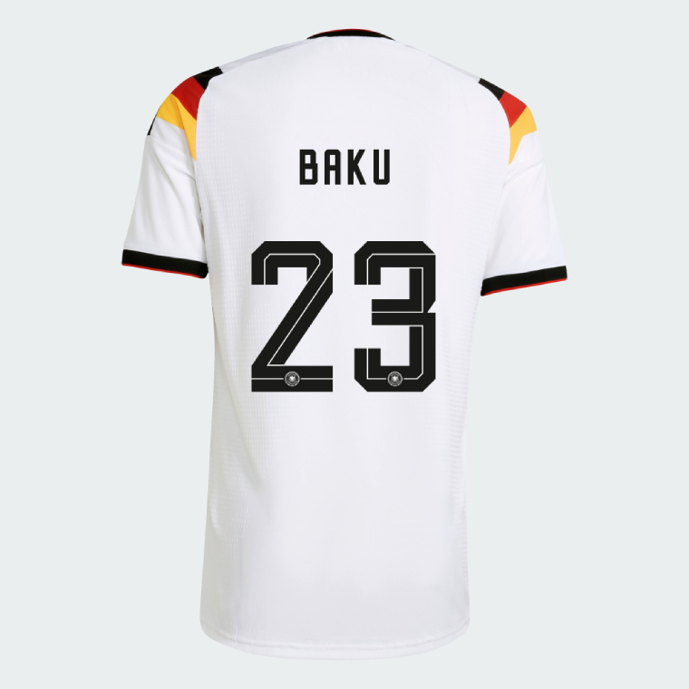 Germany Home BAKU 23 World Cup Jersey 2026 (Player Version)