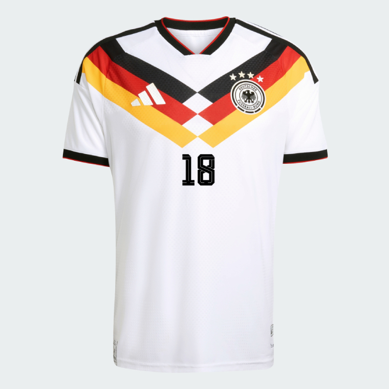 Germany Home BROWN 18 World Cup Jersey 2026 (Player Version)