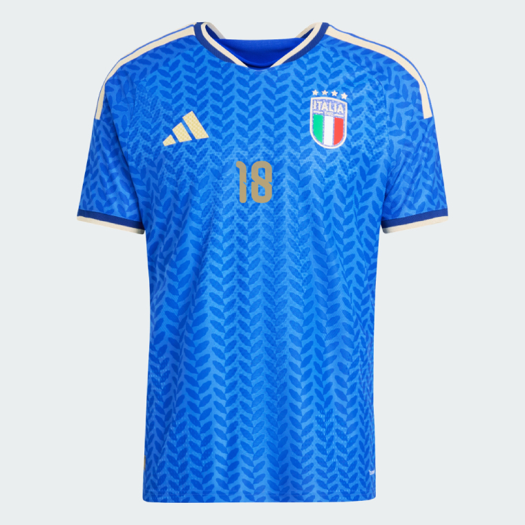 Italy Home BARELLA 18 World Cup Jersey 2026 (Player Version)