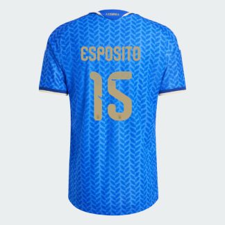Italy Home ESPOSITO 15 World Cup Jersey 2026 (Player Version)
