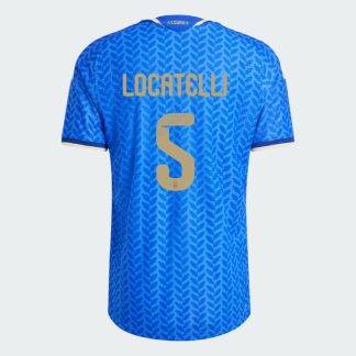 Italy Home LOCATELLI 5 World Cup Jersey 2026 (Player Version)