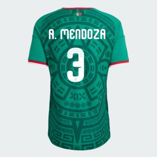 Mexico Home A. MENDOZA 3 World Cup Jersey 2026 (Player Version)