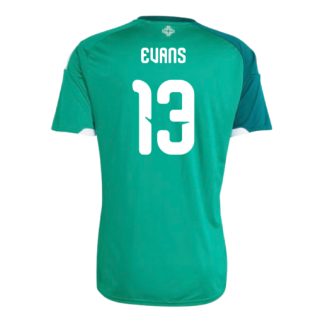Northern Ireland Home EVANS 13 World Cup Jersey 2026